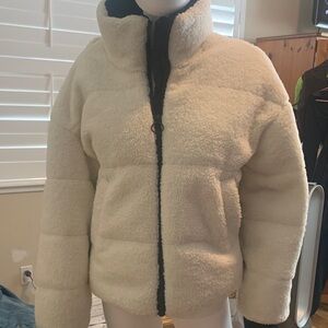 NVLT Cream Teddy Jacket